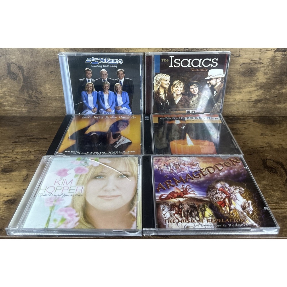 Bundle Of 6 Religion Worship Faith Religious CDs Lot Tested Fast & Safe Shipping
